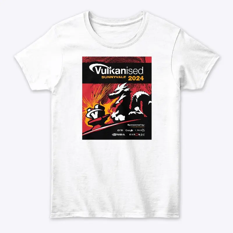 Vulkanised 2024 - White Shirt